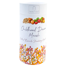 Load image into Gallery viewer, Nextfood Muesli - Childhood Dream (Ovaltine Biscuits, Strawberry & Hazelnut) 350g