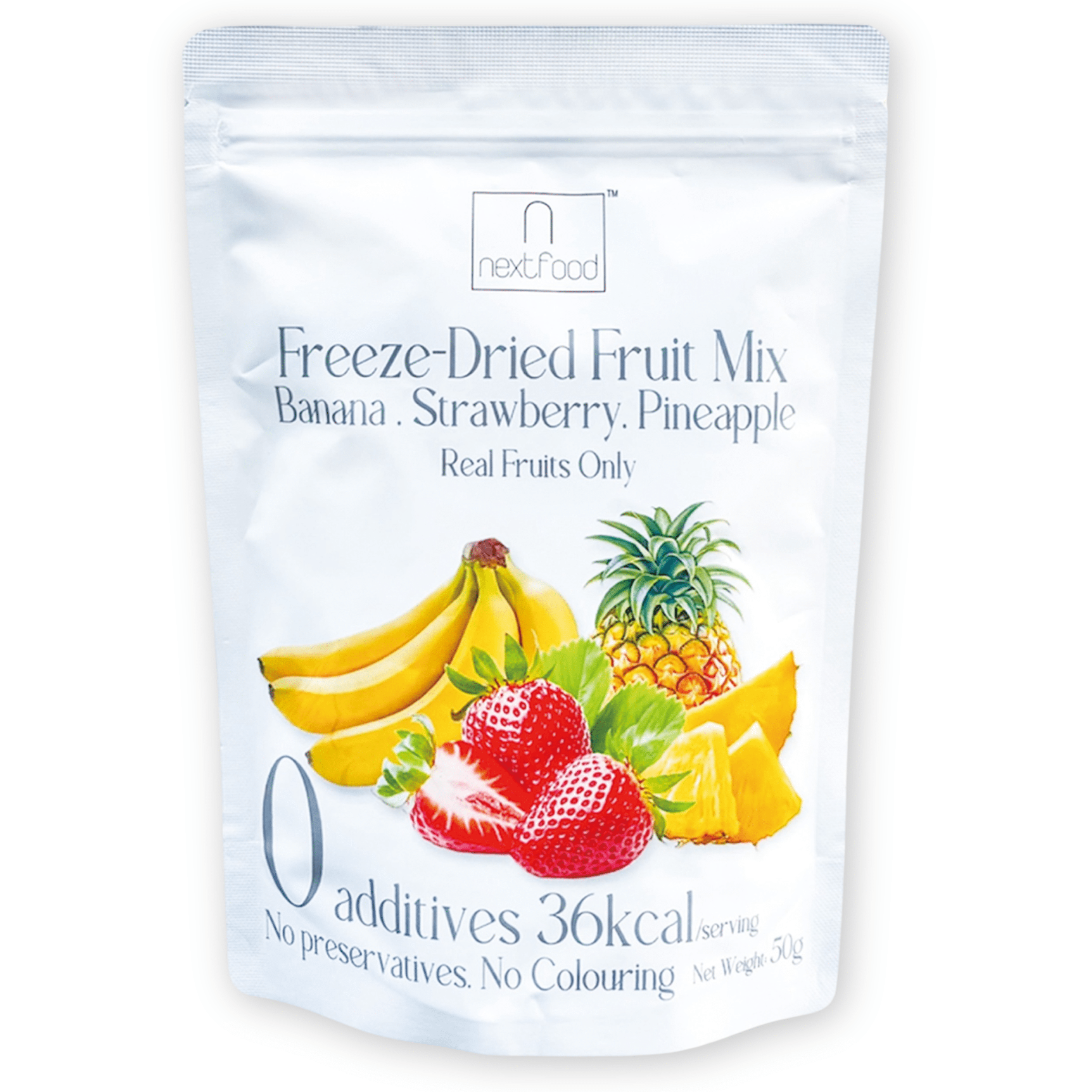 Nextfood Freeze-dried Fruit Mix (Pineapple, Strawberry, Banana