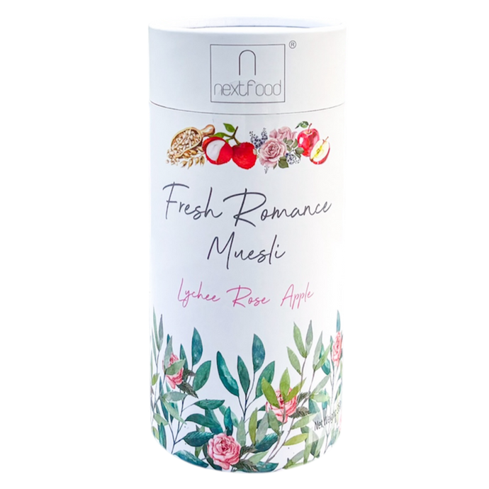 Nextfood Muesli - Fresh Romance (Lychee, Rose & Apple) 350g