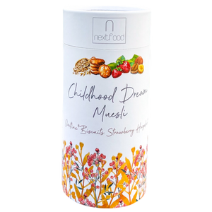 Nextfood Muesli - Childhood Dream (Ovaltine Biscuits, Strawberry & Hazelnut) 350g
